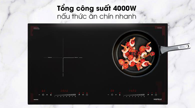 Bếp điện từ 2 vùng nấu Hafele HC-I2732A/ 536.61.726 - Hàng chính hãng