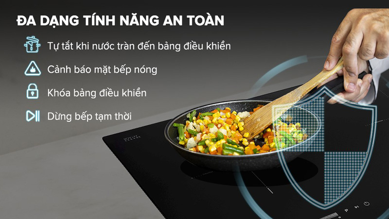 Bếp điện từ 2 vùng nấu Hafele HC-I2732A/ 536.61.726 - Hàng chính hãng