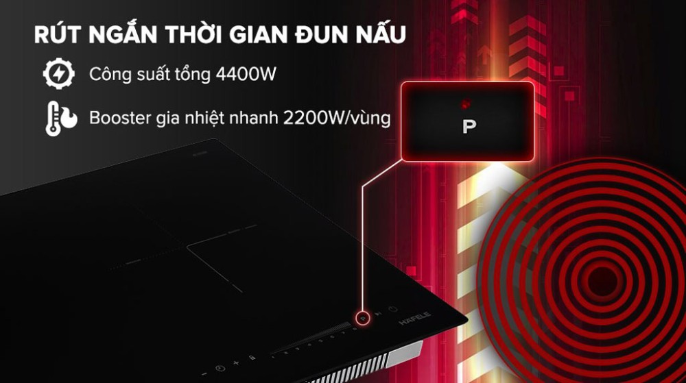 Bếp điện từ đôi Hafele HC-I2732A (536.61.726) - Hàng chính hãng