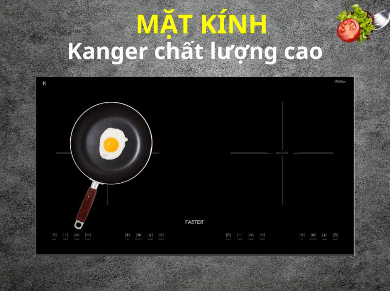 Bếp điện từ đôi Hafele HS-I5521FG 536.66.850 - Hàng chính hãng