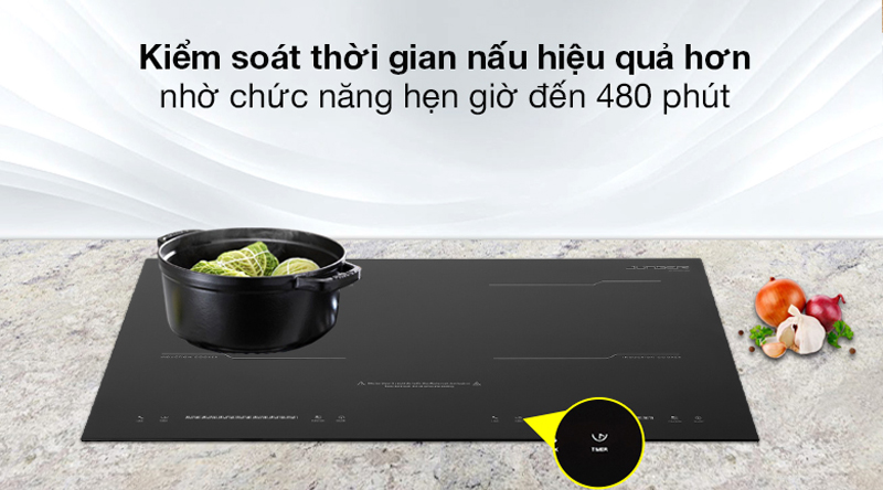 Bếp từ đôi lắp âm Junger MK-22 - Hàng chính hãng