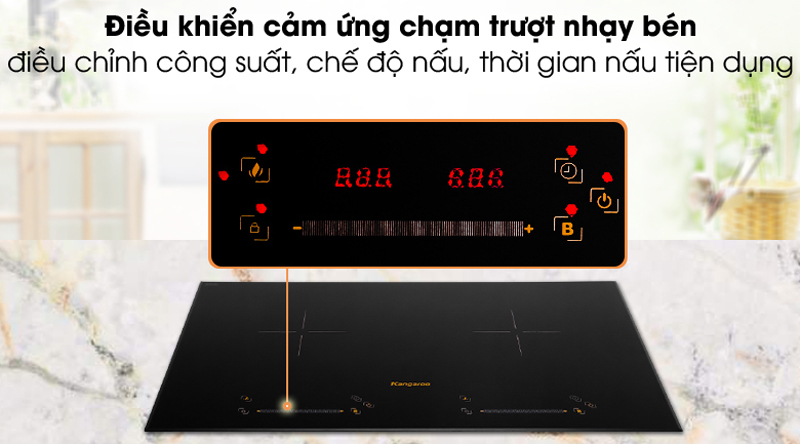 Bếp điện từ đôi Kangaroo KG856I  - Hàng chính hãng