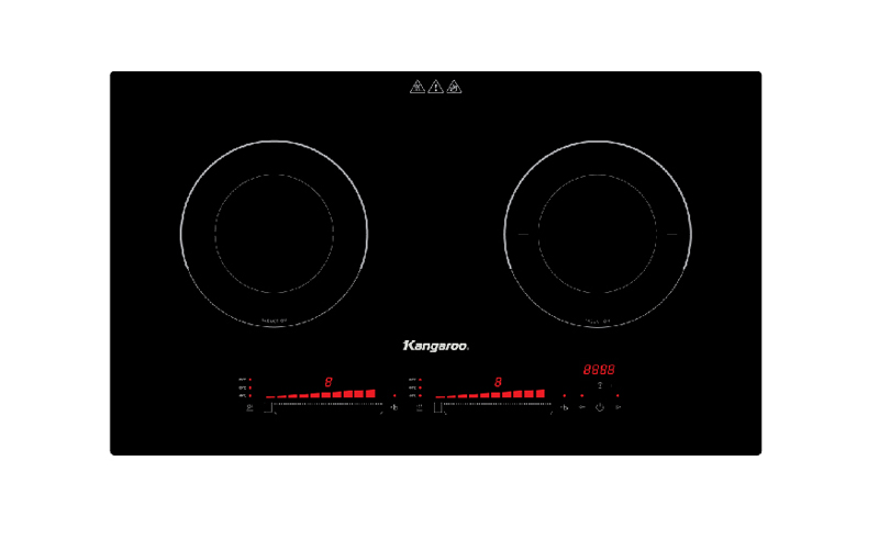 Bếp điện từ đôi Kangaroo kg865I - Hàng chính hãng