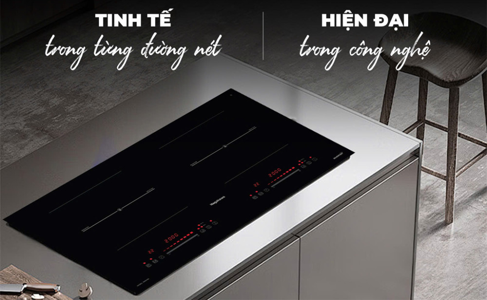 Bếp điện từ đôi Nagakawa NDI9194 - Hàng chính hãng