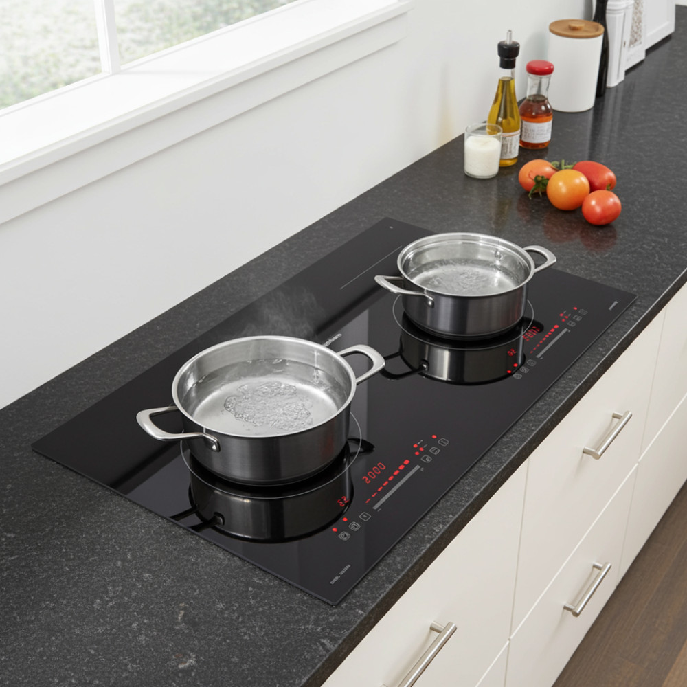 Bếp điện từ đôi Nagakawa NDI9194 - Hàng chính hãng