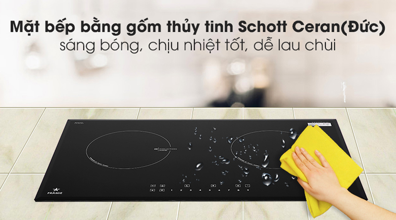 Bếp điện từ đôi Pramie PRTH-2201 - Hàng chính hãng