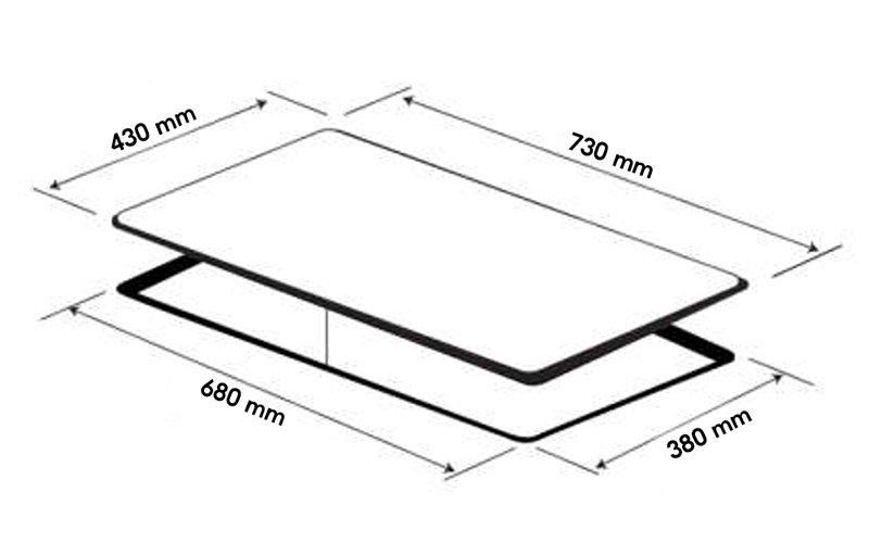 Bếp điện từ đôi Spelier SPE-IC1088B - Hàng chính hãng