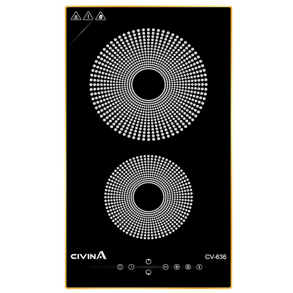 Bếp điện từ đôi Civin CV-636 - Hàng chính hãng