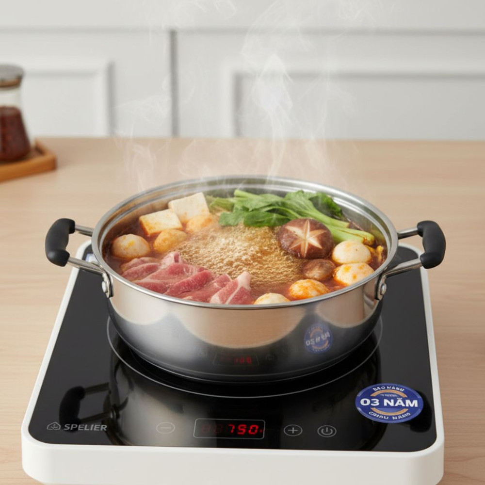 Bếp điện từ đơn Spelier SP-09T - Hàng chính hãng
