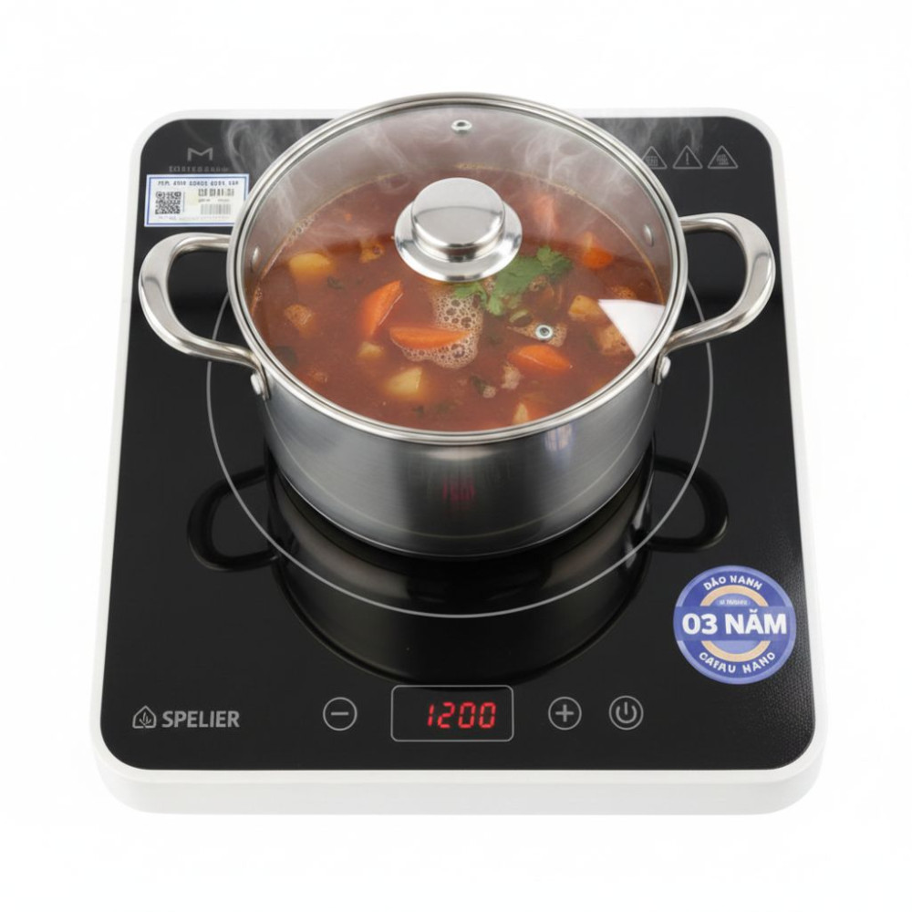 Bếp điện từ đơn Spelier SP-09T - Hàng chính hãng