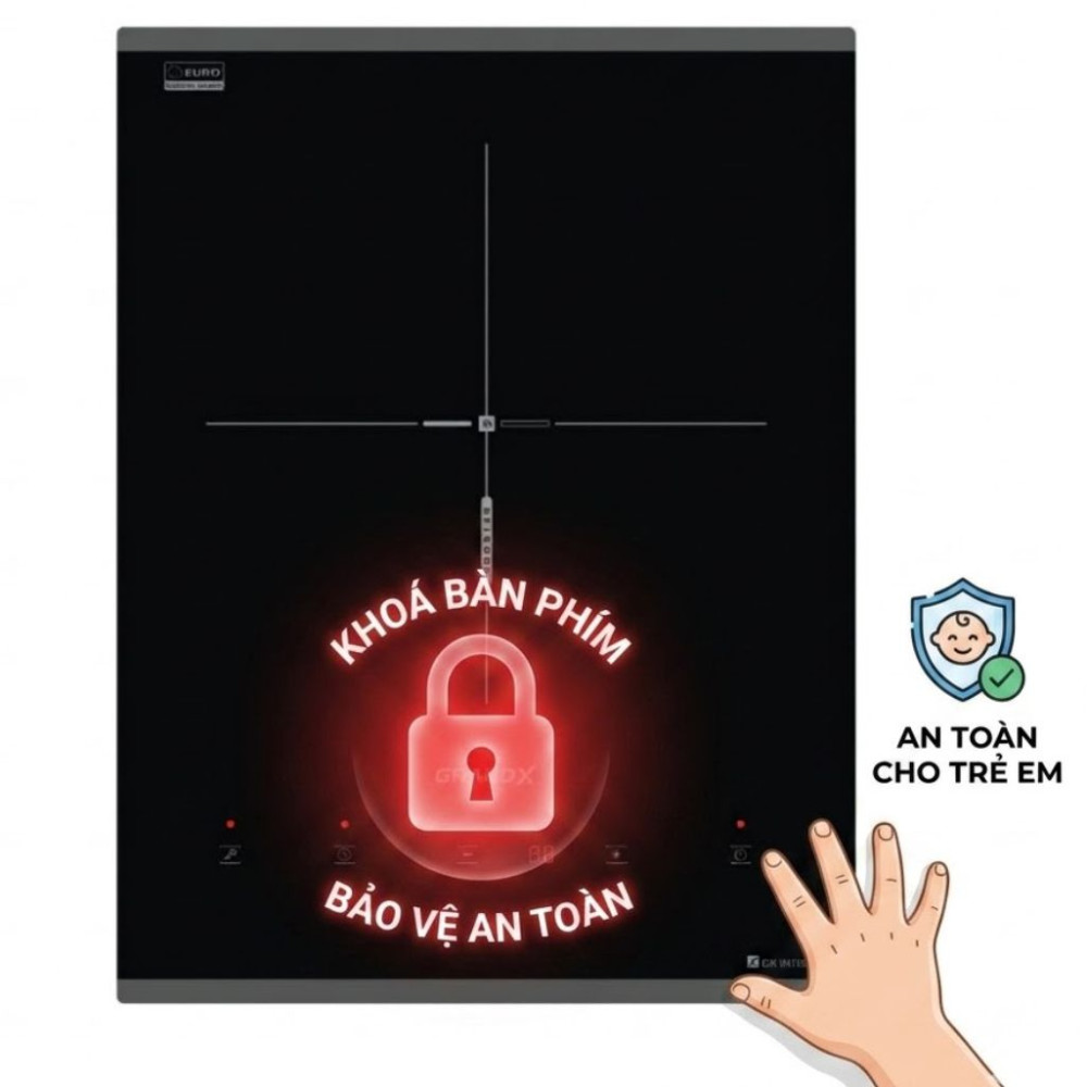 Bếp điện từ đơn GrandX GX IH188 - Hàng chính hãng