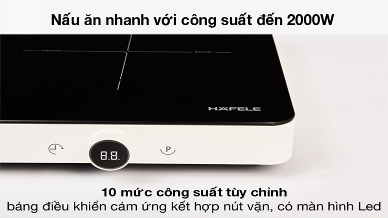 Bếp từ đơn Hafele HSI-21FW - Hàng chính hãng