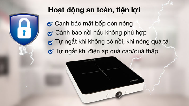 Bếp từ đơn Hafele HSI-21FW - Hàng chính hãng