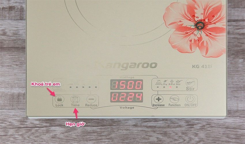 Bếp điện từ đơn Kangaroo KG418I - Hàng chính hãng