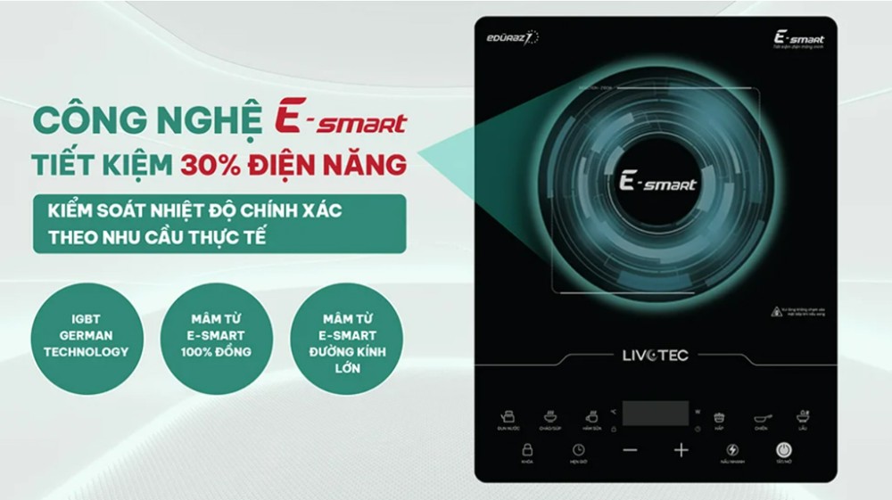 Bếp điện từ đơn Livotec LIS-646 - Hàng chính hãng