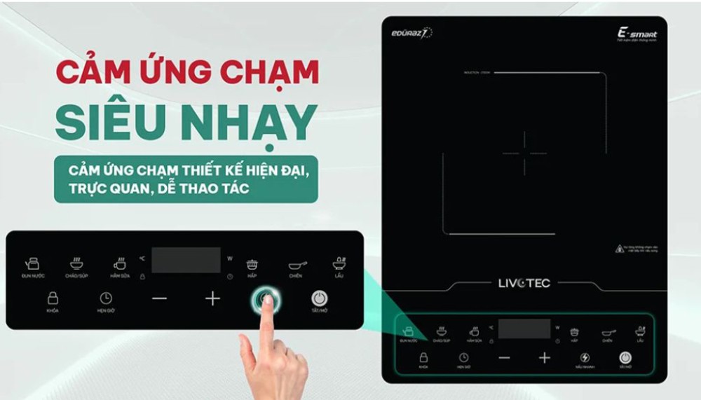 Bếp điện từ đơn Livotec LIS-646 - Hàng chính hãng