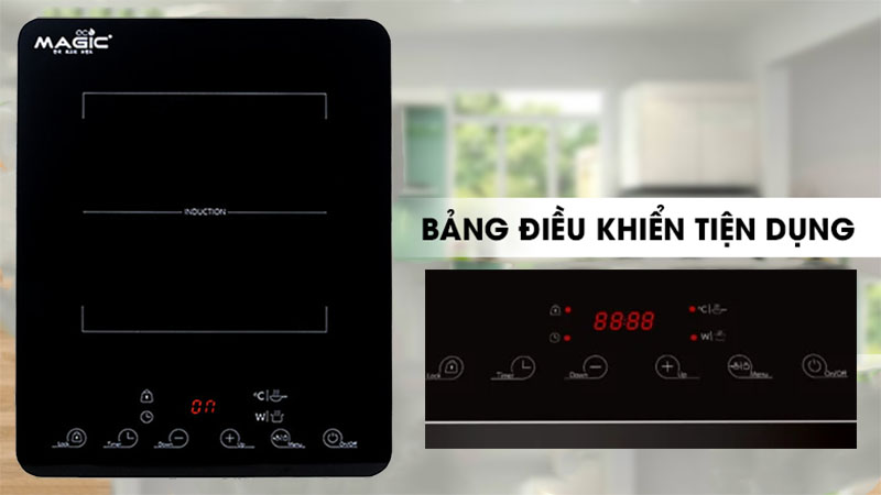 Bếp điện từ đơn Magic Eco AC-201 - Hàng chính hãng