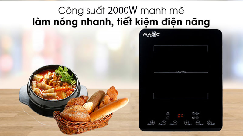 Bếp điện từ đơn Magic Eco AC-201 - Hàng chính hãng
