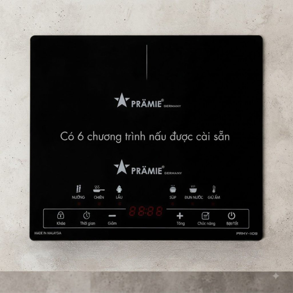 Bếp điện từ đơn Pramie PRMY-1109 - Hàng chính hãng