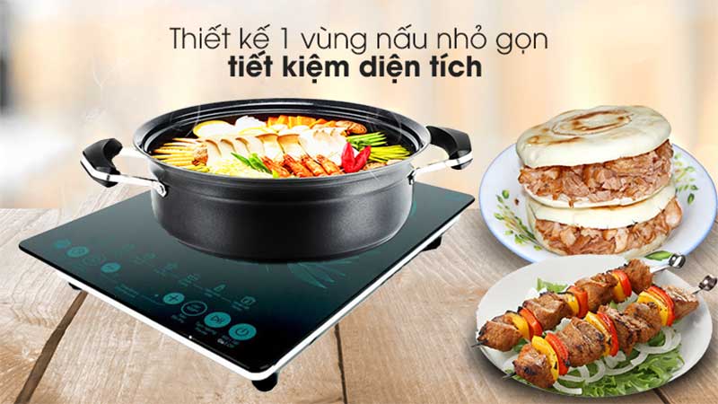 Bếp điện từ đơn Supor SDHCB11TVN-GR-210 - Hàng chính hãng