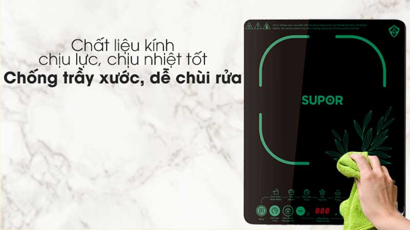 Bếp điện từ đơn Supor SDHCB11TVN-GR-210 - Hàng chính hãng