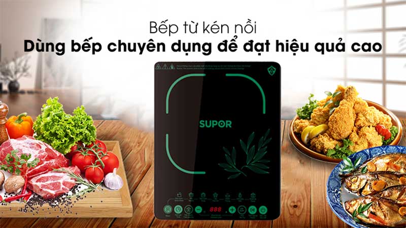 Bếp điện từ đơn Supor SDHCB11TVN-GR-210 - Hàng chính hãng