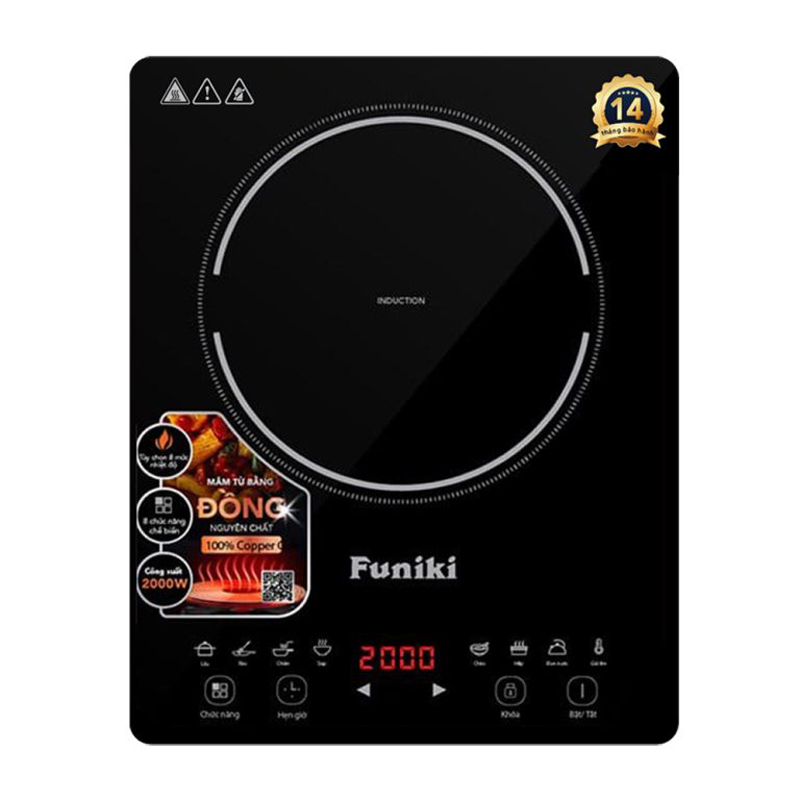 Bếp điện từ đơn Funiki HSD8162 - Hàng chính hãng