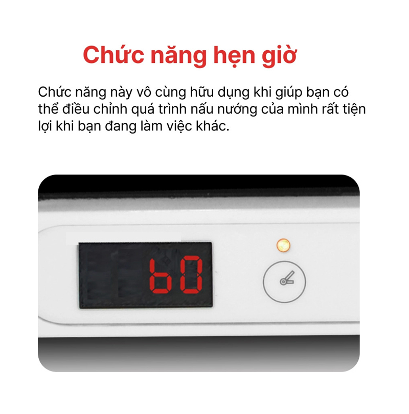 Bếp điện từ đơn Happycook HSI-200KS - Hàng chính hãng