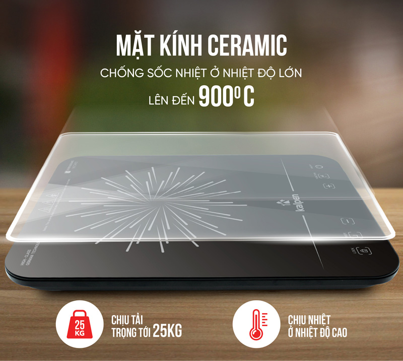 Bếp điện từ đơn Kalpen IK3 - Hàng chính hãng