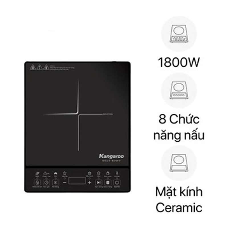 Bếp điện từ đơn Kangaroo KG18IC1 - Hàng chính hãng