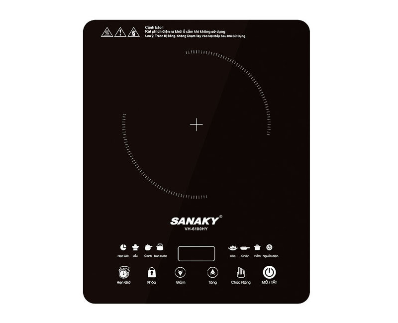 Bếp điện từ đơn Sanaky VH-6100HY - Hàng chính hãng