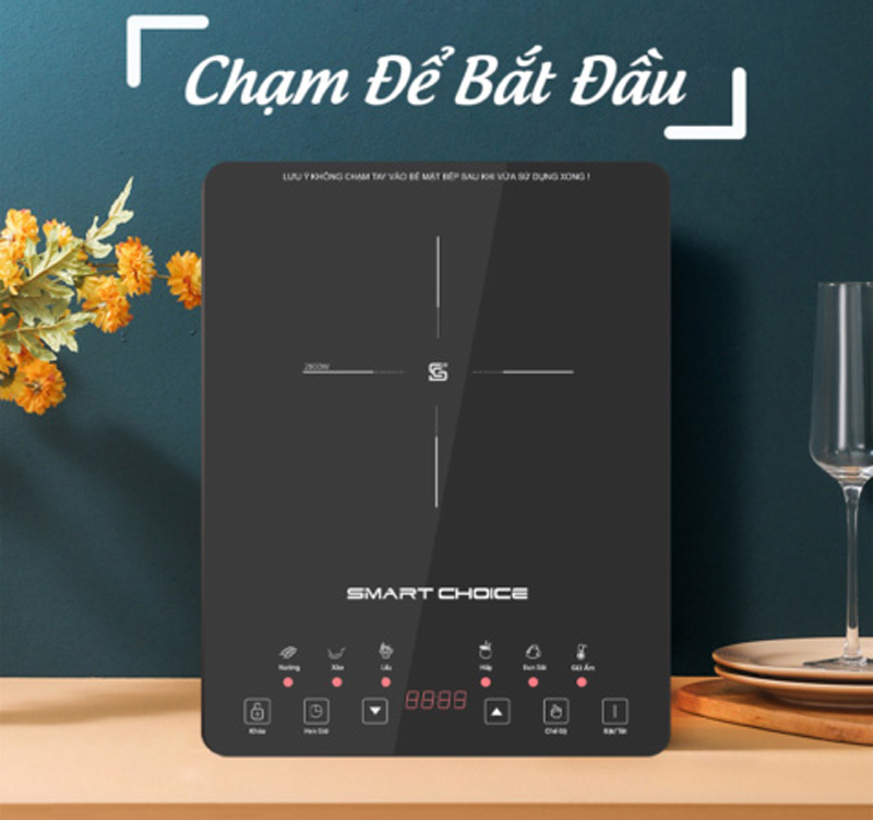 Bếp điện từ đơn Smart Choice SCG–BTD001 - Hàng chính hãng