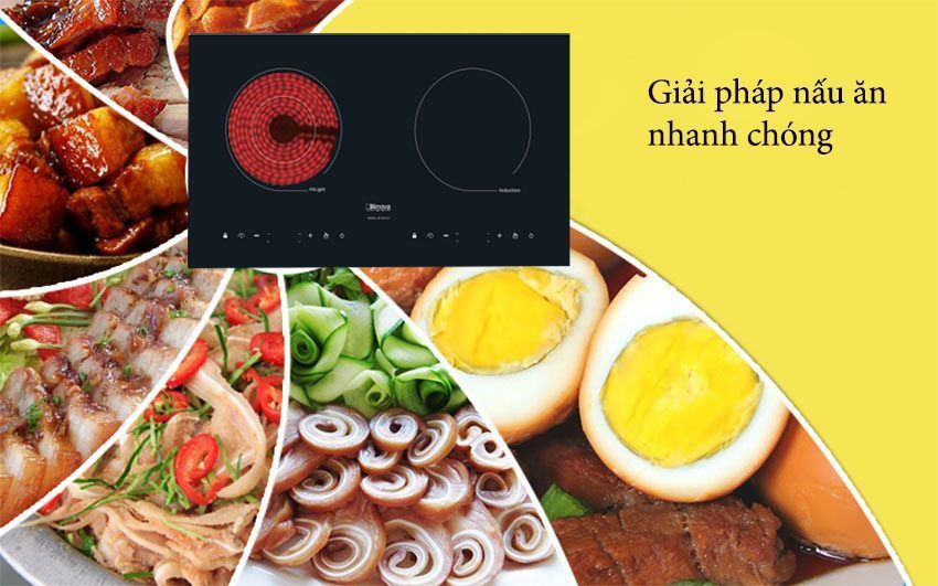 Bếp điện từ hồng ngoại Binova BI-203-DT - Hàng chính hãng
