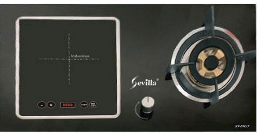 Bếp điện từ kết hợp gas Sevilla SV-01GT - Hàng chính hãng
