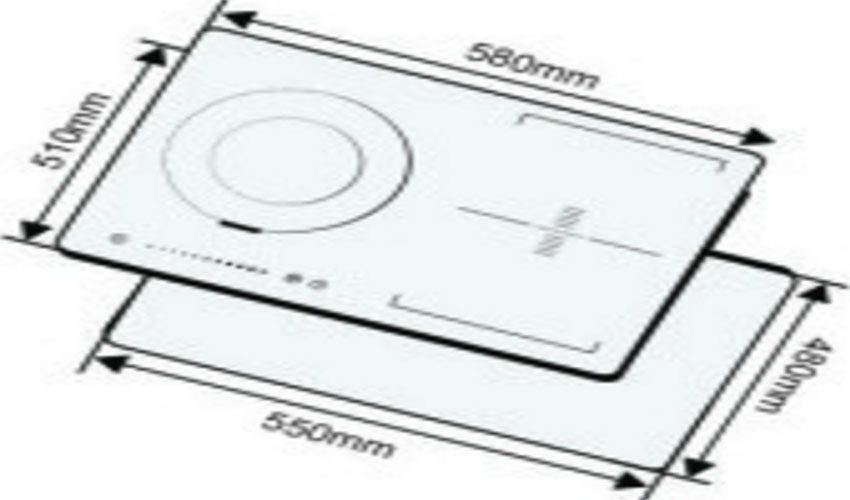 Bếp điện từ kết hợp hồng ngoại Capri CR-836KT - Hàng chính hãng