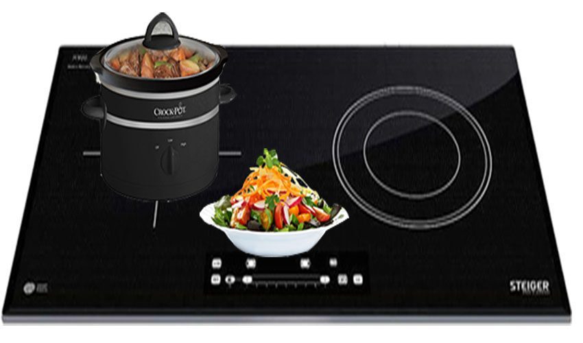 Bếp điện từ kết hợp hồng ngoại Steiger STG-MIX210 - Hàng chính hãng