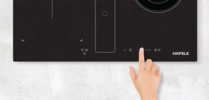 Bếp điện từ kết hợp hút mùi Hafele HC-IHH80A - Hàng chính hãng
