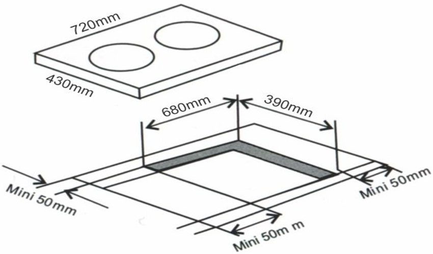 Bếp điện từ đôi Arber AB-401 - Hàng chính hãng