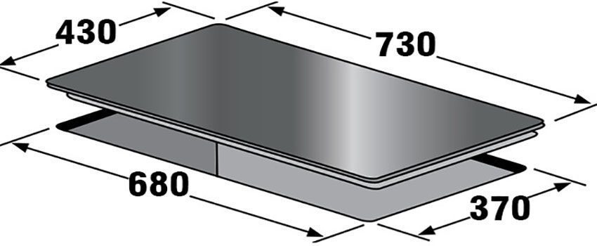 Bếp đôi điện từ Kaff KF-FL366II - Hàng chính hãng