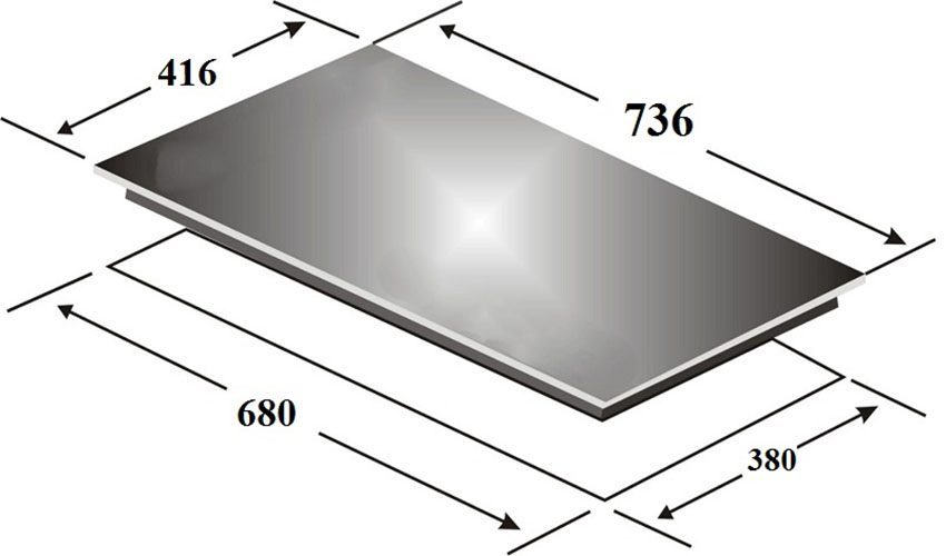 Bếp đôi điện từ Kaff KF-LCD2IG (Made in Germany) - Hàng chính hãng