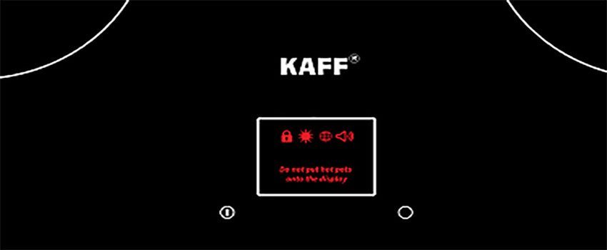 Bếp đôi điện từ Kaff KF-LCD2IG (Made in Germany) - Hàng chính hãng