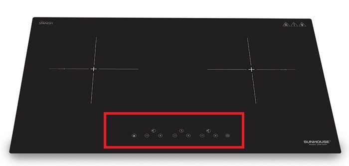 Bếp đôi điện từ Sunhouse SHB-DI02 - Hàng chính hãng