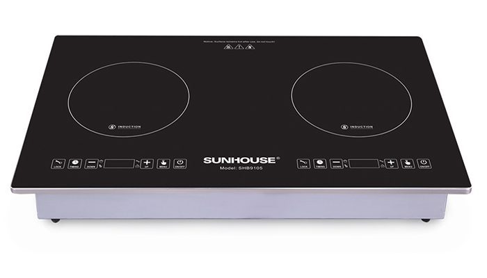 Bếp đôi điện từ Sunhouse SHB9105 - Hàng chính hãng