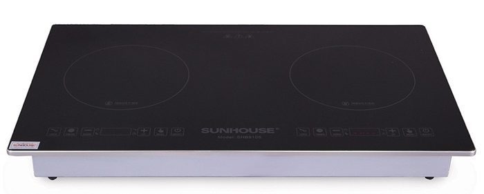 Bếp đôi điện từ Sunhouse SHB9105 - Hàng chính hãng