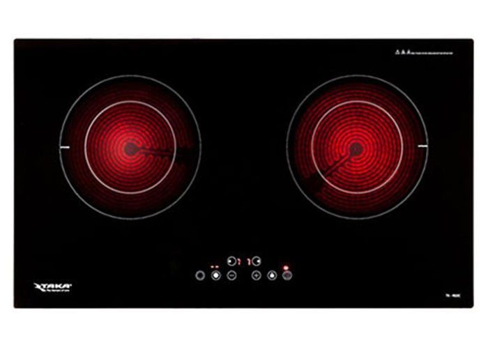 Bếp đôi hồng ngoại Taka TK-R02B - Hàng chính hãng