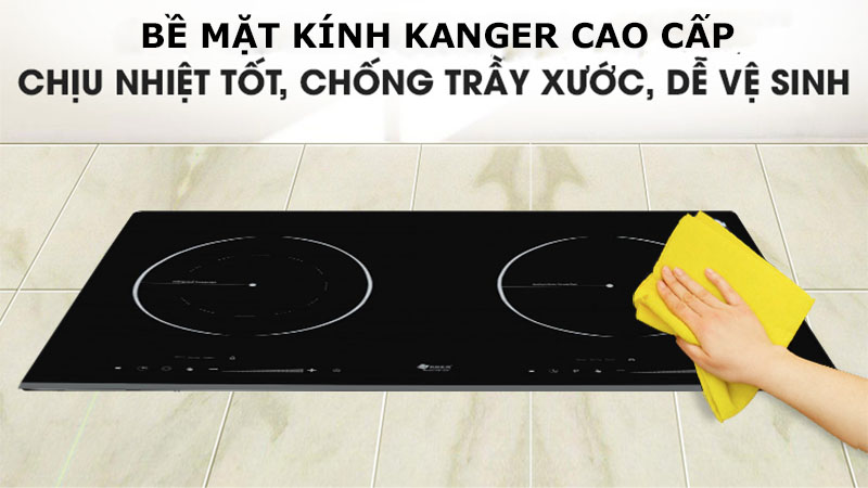 Bếp đôi hồng ngoại điện từ Arber ABI339 - Hàng chính hãng