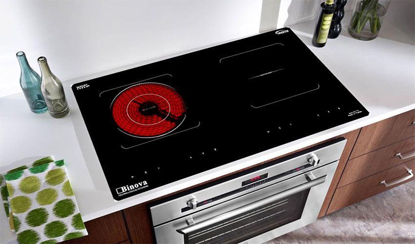 Bếp đôi điện từ hồng ngoại Binova BI-777TL-IC - Hàng chính hãng