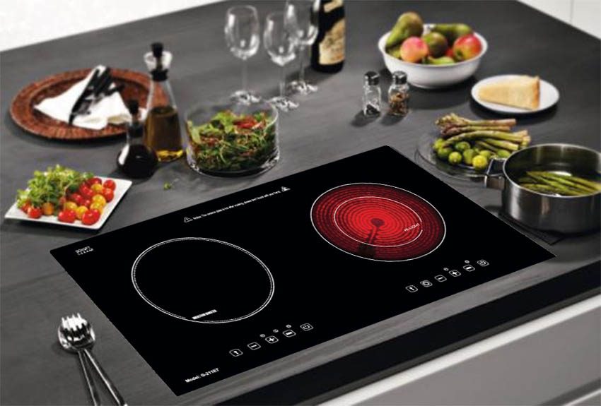 Bếp đôi điện từ hồng ngoại Giovani G-211ET - Hàng chính hãng