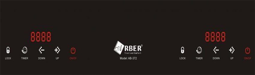 Bếp điện từ kết hợp hồng ngoại Arber AB-372 - Hàng chính hãng