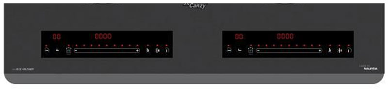 Bếp đôi hồng ngoại điện từ Canzy CZ-ML756DT - Hàng chính hãng